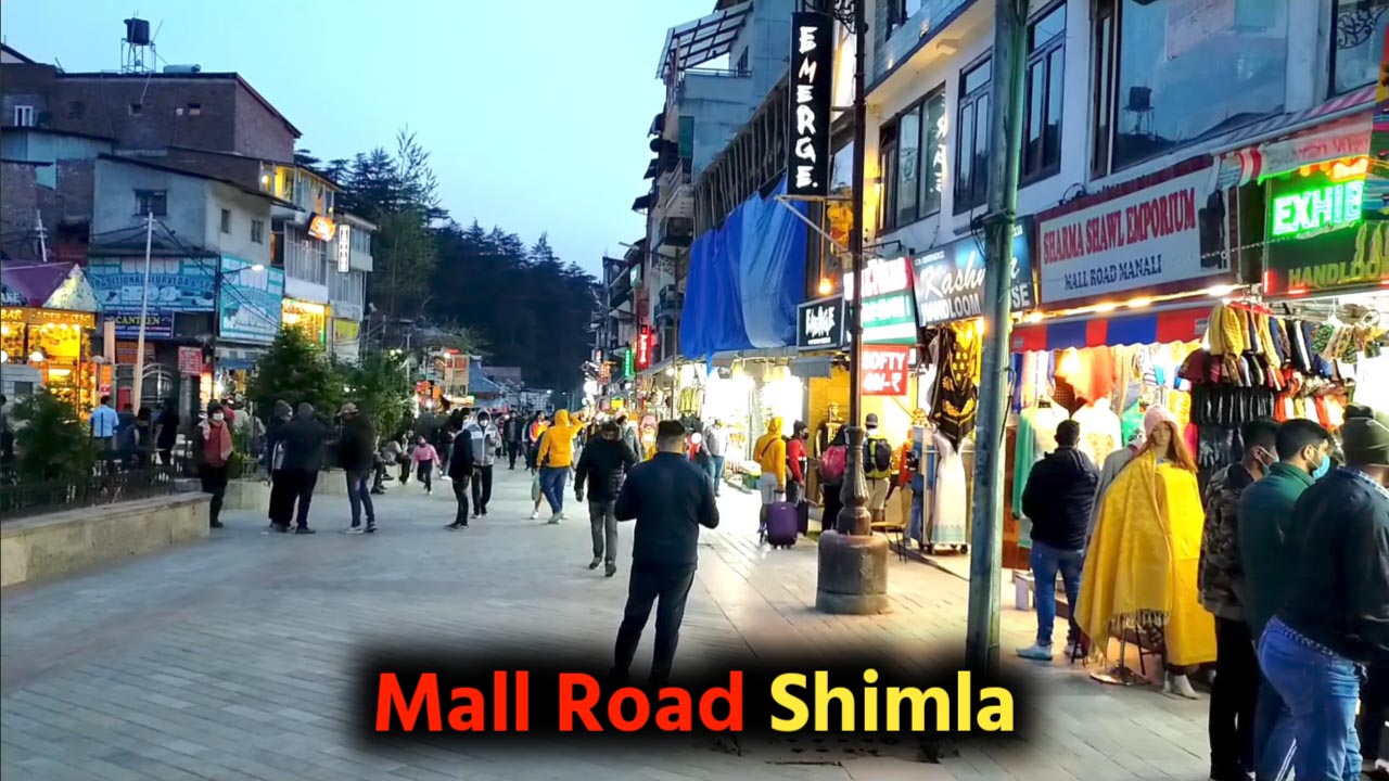 Mall Road Shimla